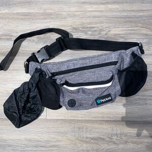 Gray Waist Bag for Men